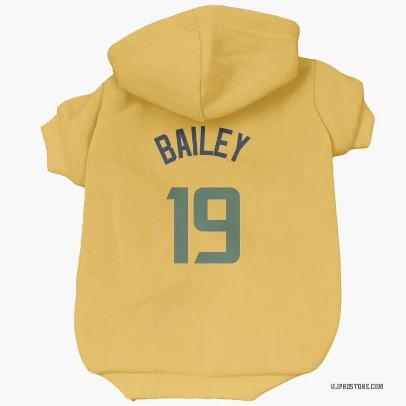 Ace Bailey  Gold Utah Jazz  Cat & Dog Pet Hoodie