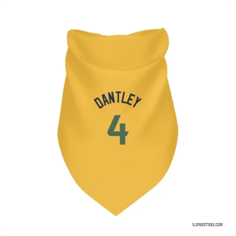 Adrian Dantley  Gold Utah Jazz  Cat & Dog Pet Bandana