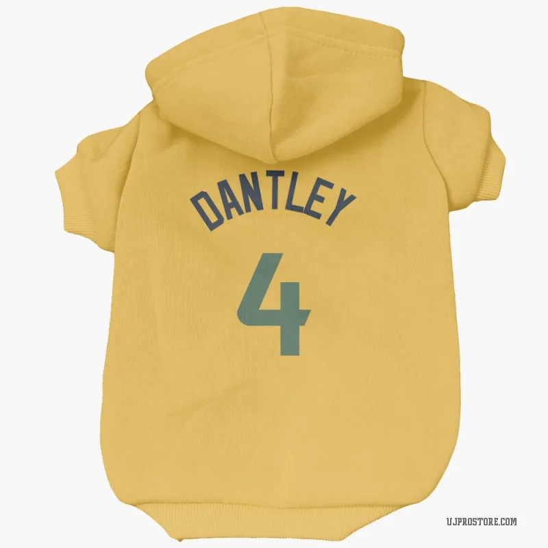 Adrian Dantley  Gold Utah Jazz  Cat & Dog Pet Hoodie