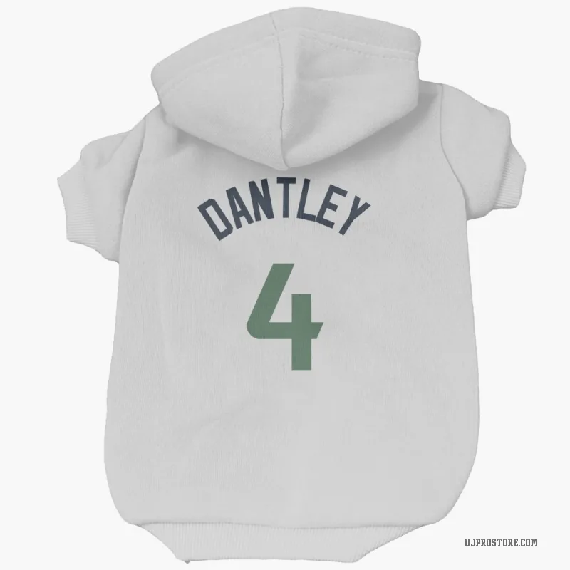 Adrian Dantley  White Utah Jazz  Cat & Dog Pet Hoodie