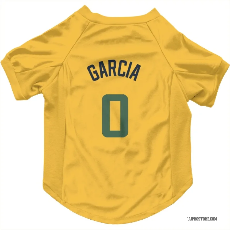 Andersson Garcia  Gold Utah Jazz  Cat & Dog Pet Jersey