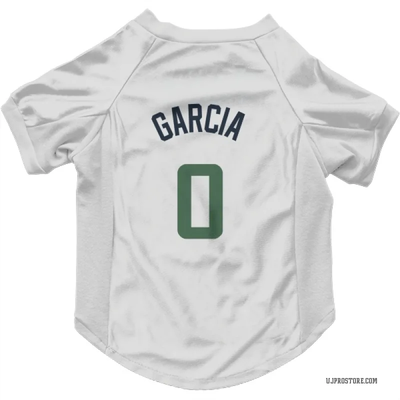 Andersson Garcia  White Utah Jazz  Cat & Dog Pet Jersey