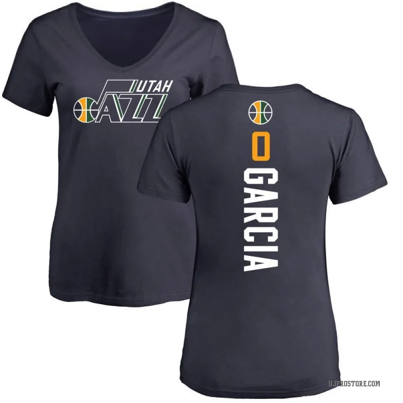 Andersson Garcia Women's Navy Utah Jazz Backer T-Shirt