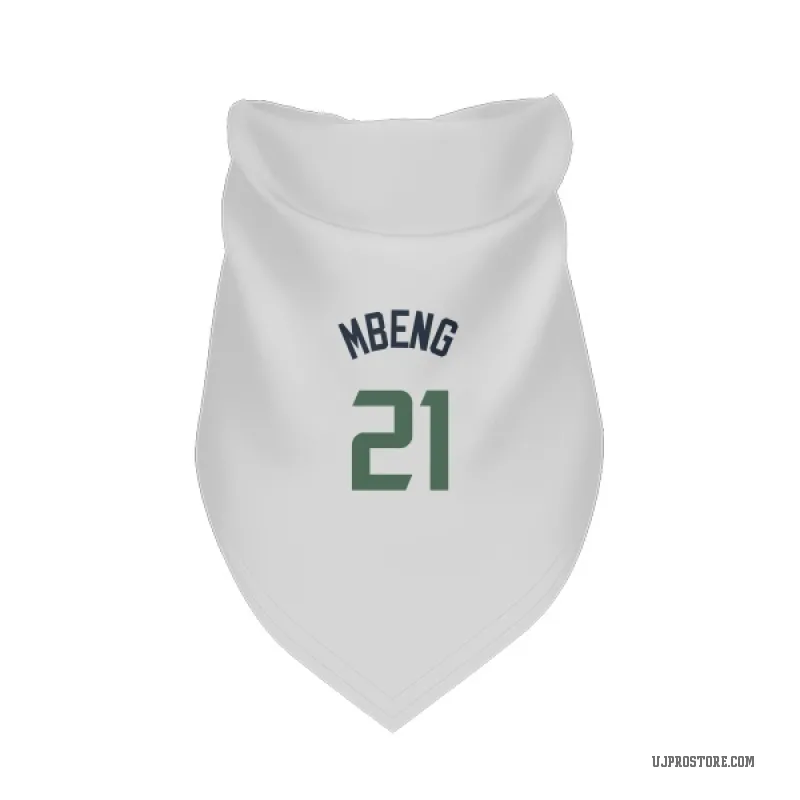 Bez Mbeng  White Utah Jazz  Cat & Dog Pet Bandana
