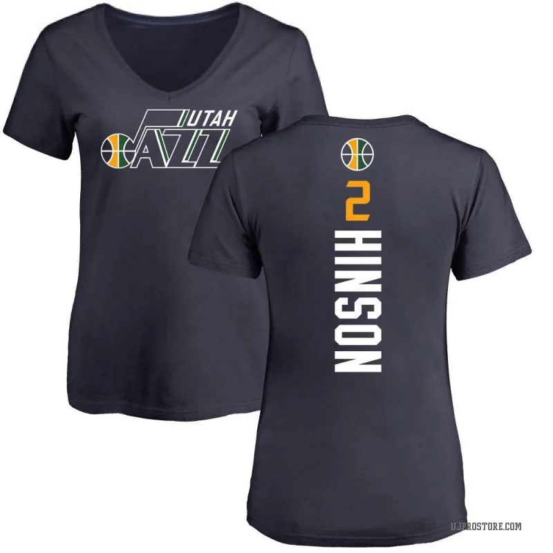 Blake Hinson Women's Navy Utah Jazz Backer T-Shirt