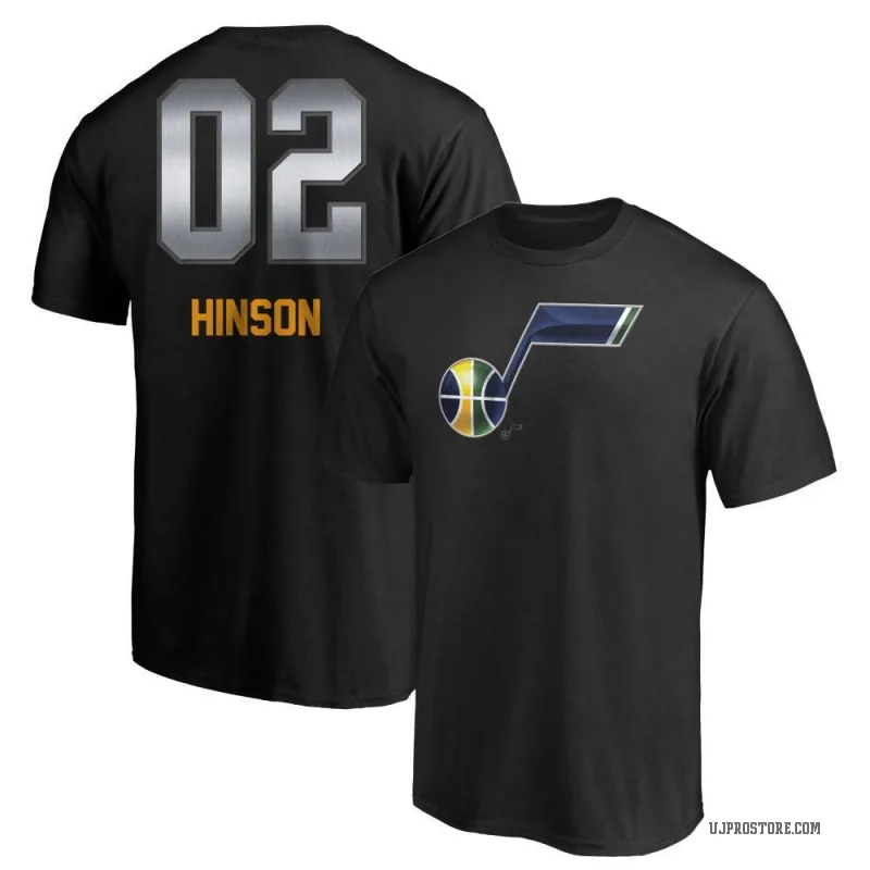 Blake Hinson Youth Black Utah Jazz Midnight Mascot T-Shirt