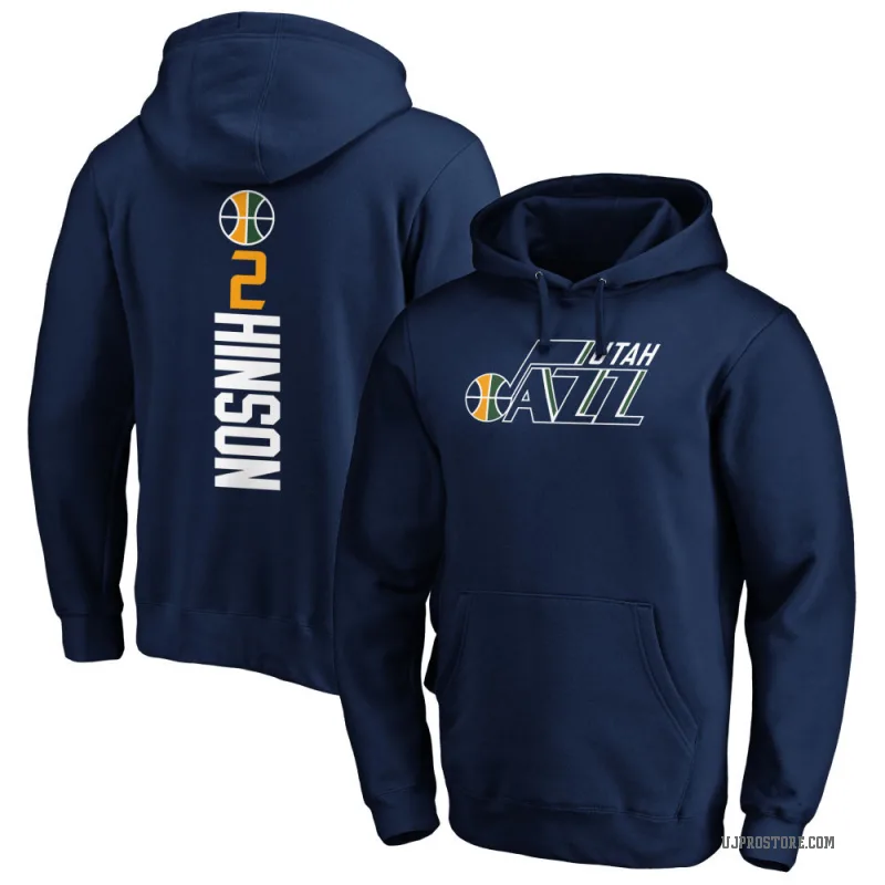 Blake Hinson Youth Navy Utah Jazz Branded Backer Pullover Hoodie