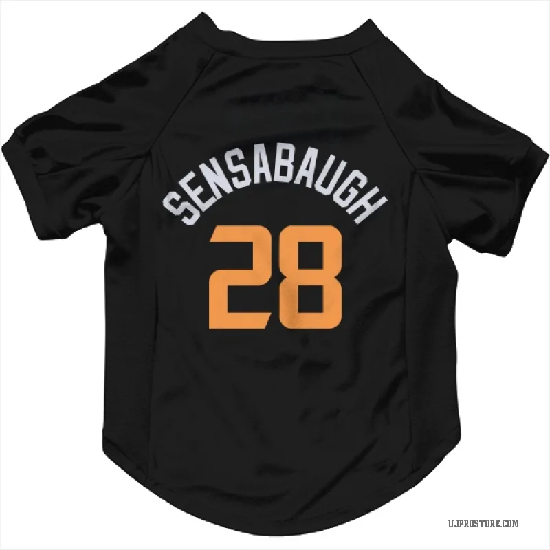 Brice Sensabaugh  Black Utah Jazz  Cat & Dog Pet Jersey