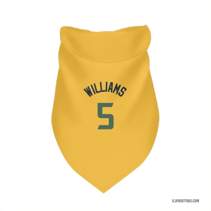 Cody Williams  Gold Utah Jazz  Cat & Dog Pet Bandana