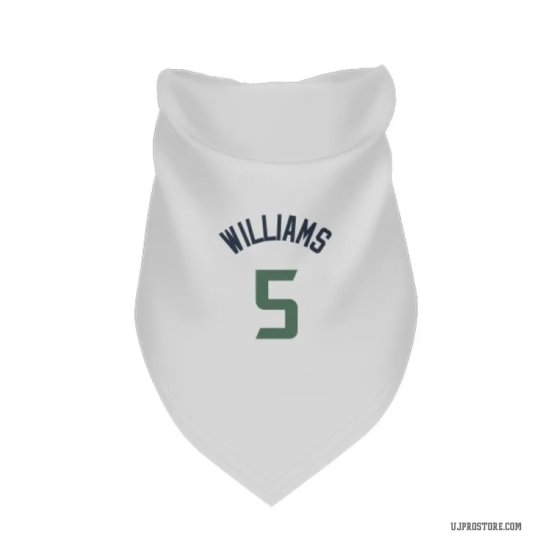 Cody Williams  White Utah Jazz  Cat & Dog Pet Bandana