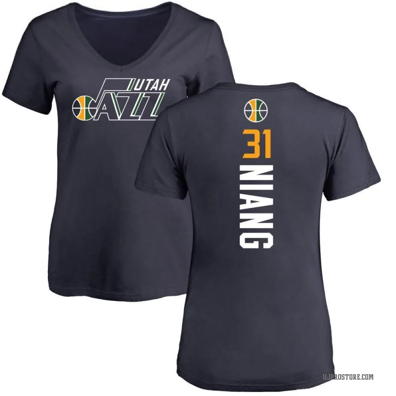 Georges Niang Women's Navy Utah Jazz Backer T-Shirt