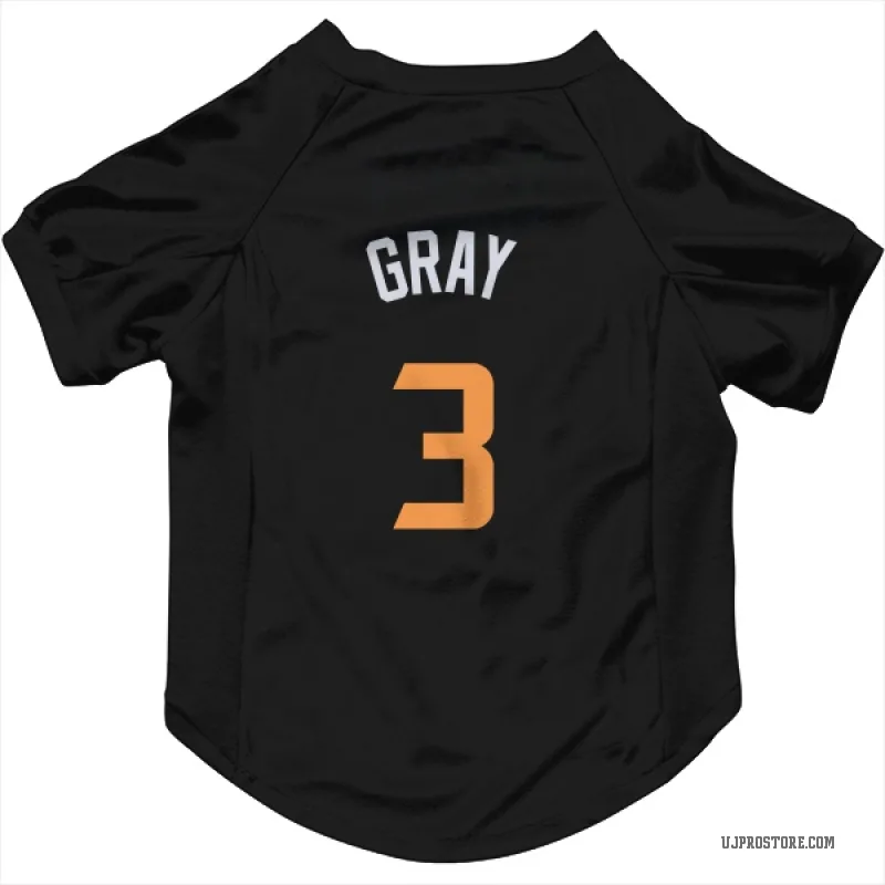 Hayden Gray  Black Utah Jazz  Cat & Dog Pet Jersey