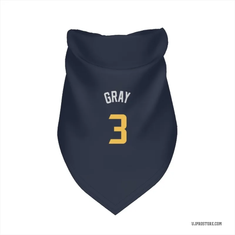 Hayden Gray  Navy Utah Jazz  Cat & Dog Pet Bandana