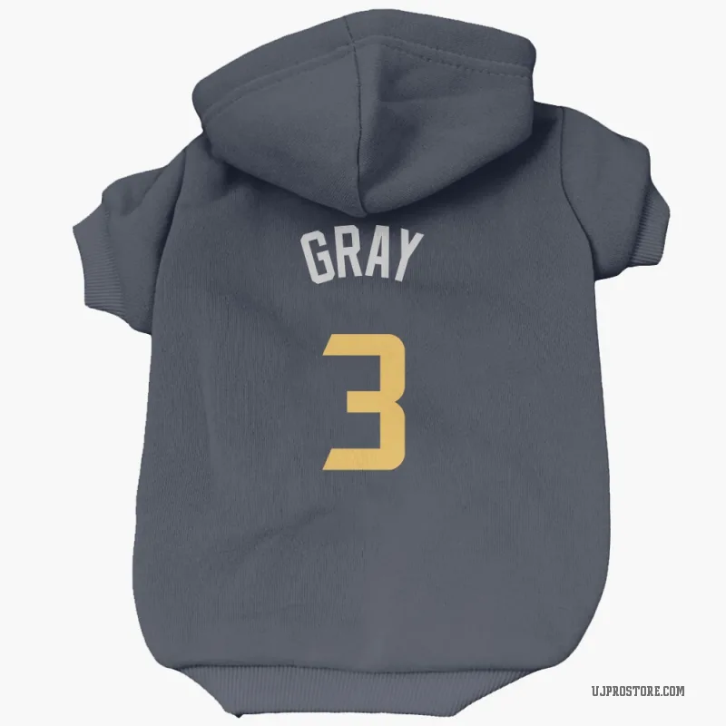 Hayden Gray  Navy Utah Jazz  Cat & Dog Pet Hoodie