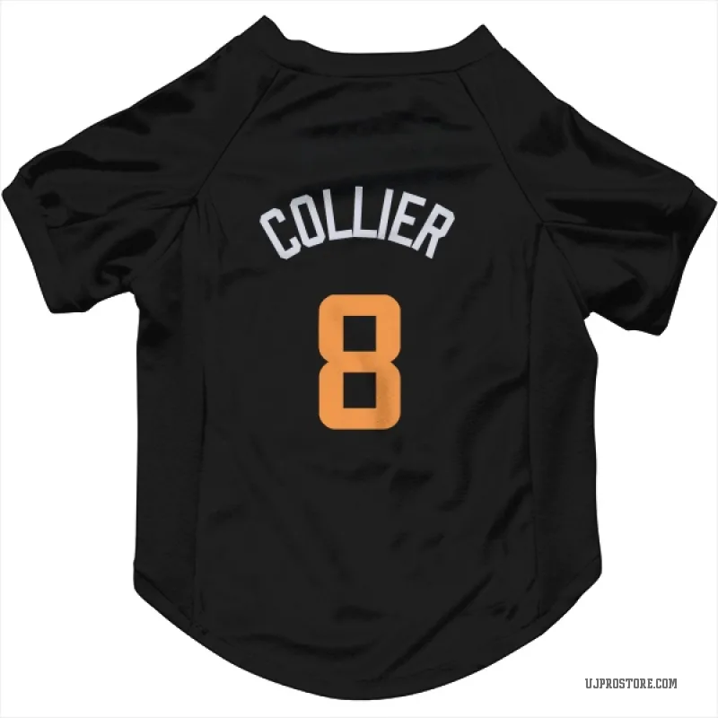 Isaiah Collier  Black Utah Jazz  Cat & Dog Pet Jersey