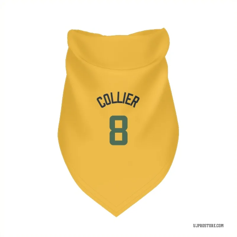 Isaiah Collier  Gold Utah Jazz  Cat & Dog Pet Bandana
