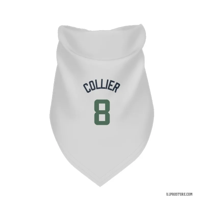 Isaiah Collier  White Utah Jazz  Cat & Dog Pet Bandana