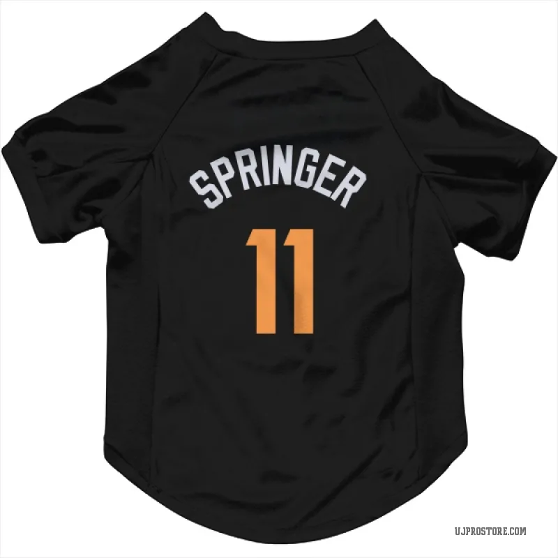 Jaden Springer Black Utah Jazz Cat & Dog Pet Jersey