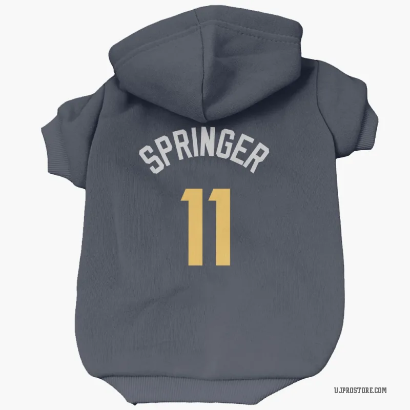 Jaden Springer Navy Utah Jazz Cat & Dog Pet Hoodie