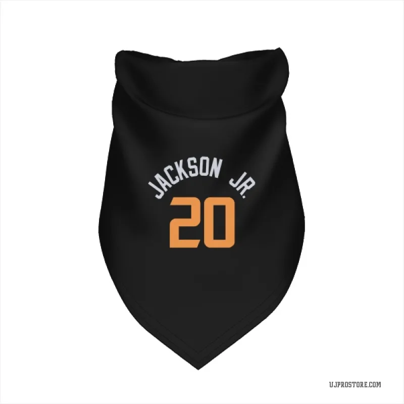 Jaren Jackson Jr.  Black Utah Jazz  Cat & Dog Pet Bandana