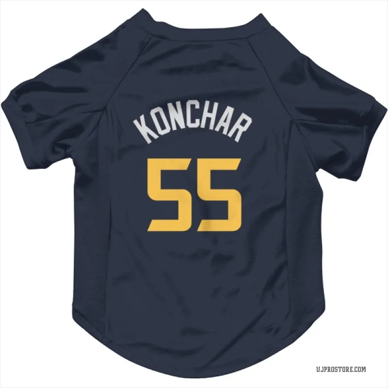John Konchar  Navy Utah Jazz  Cat & Dog Pet Jersey