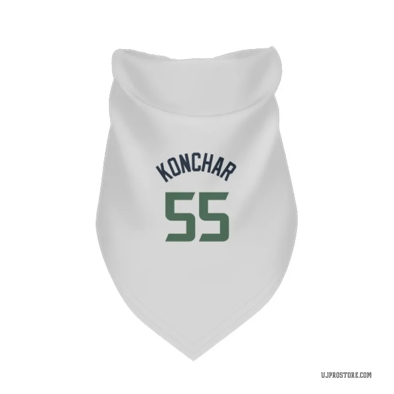 John Konchar  White Utah Jazz  Cat & Dog Pet Bandana