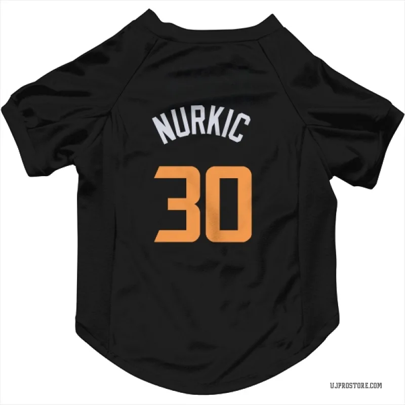 Jusuf Nurkic  Black Utah Jazz  Cat & Dog Pet Jersey