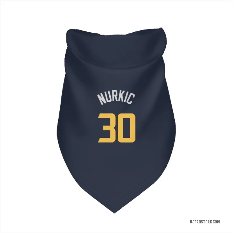 Jusuf Nurkic  Navy Utah Jazz  Cat & Dog Pet Bandana