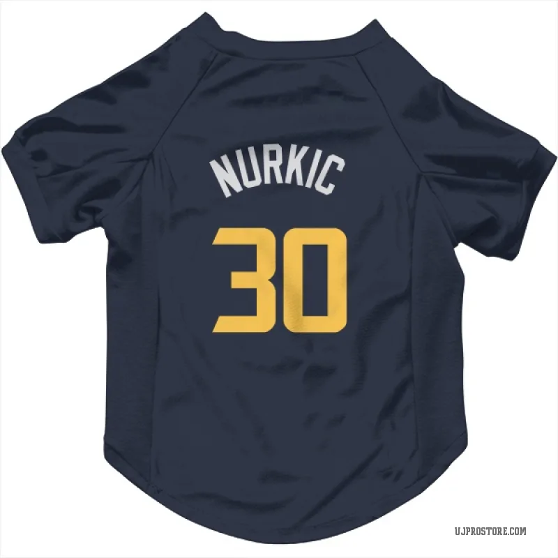 Jusuf Nurkic  Navy Utah Jazz  Cat & Dog Pet Jersey