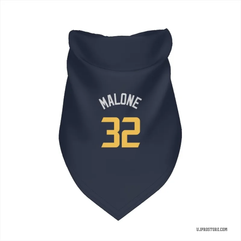 Karl Malone  Navy Utah Jazz  Cat & Dog Pet Bandana