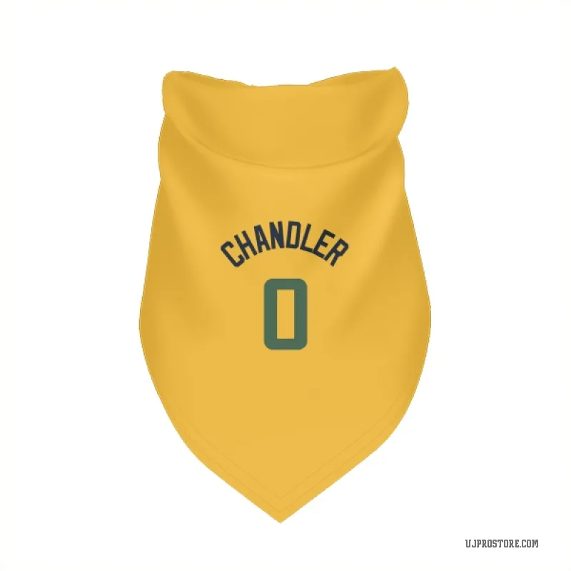 Kennedy Chandler  Gold Utah Jazz  Cat & Dog Pet Bandana