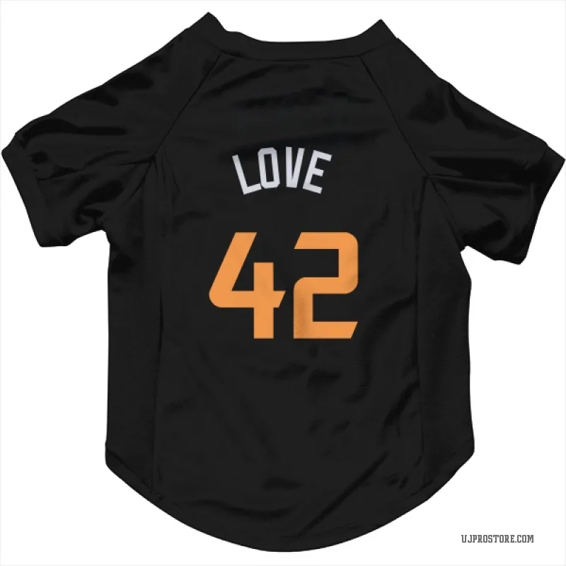 Kevin Love  Black Utah Jazz  Cat & Dog Pet Jersey