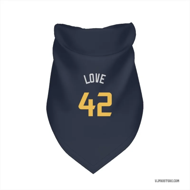 Kevin Love  Navy Utah Jazz  Cat & Dog Pet Bandana
