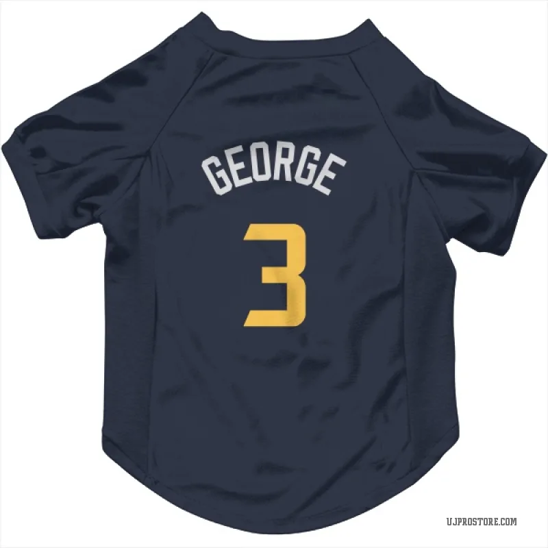 Keyonte George  Navy Utah Jazz  Cat & Dog Pet Jersey