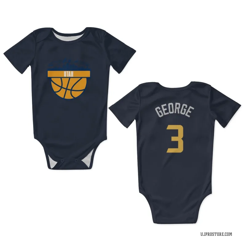 Keyonte George  Navy Utah Jazz  Newborn & Infant Bodysuit