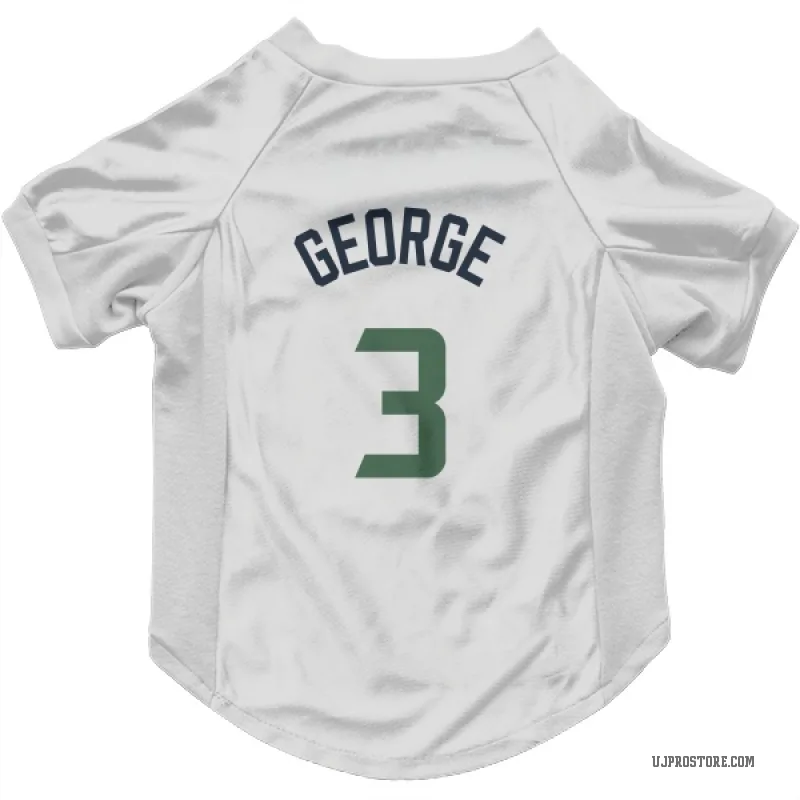 Keyonte George  White Utah Jazz  Cat & Dog Pet Jersey