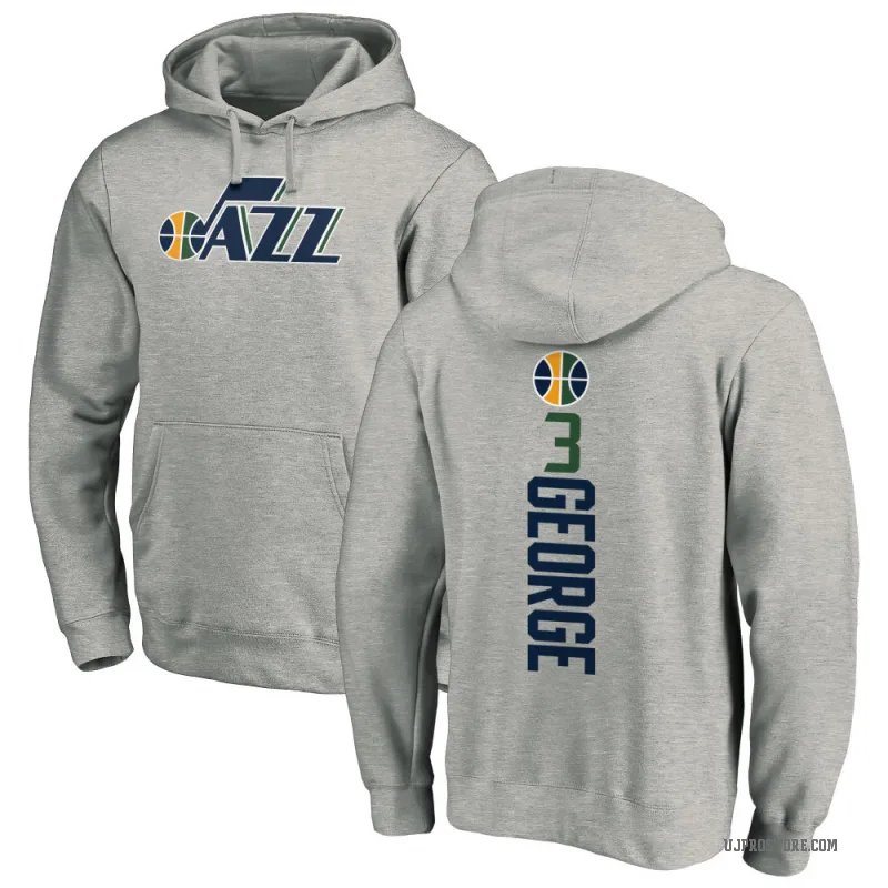 Keyonte George Youth Utah Jazz Branded Ash Backer Pullover Hoodie