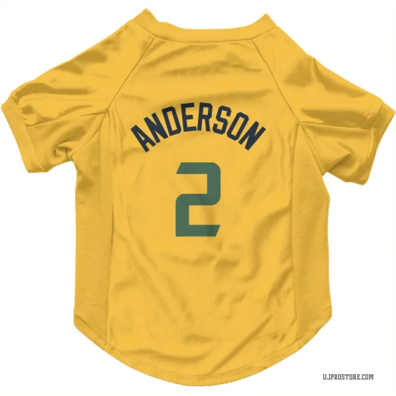 Kyle Anderson  Gold Utah Jazz  Cat & Dog Pet Jersey