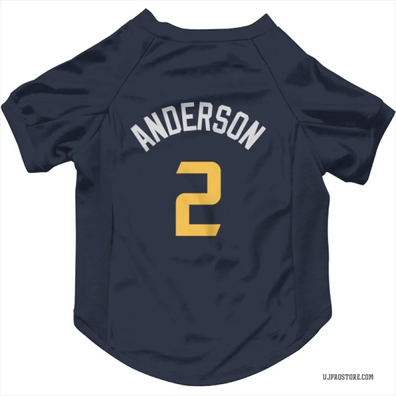 Kyle Anderson  Navy Utah Jazz  Cat & Dog Pet Jersey