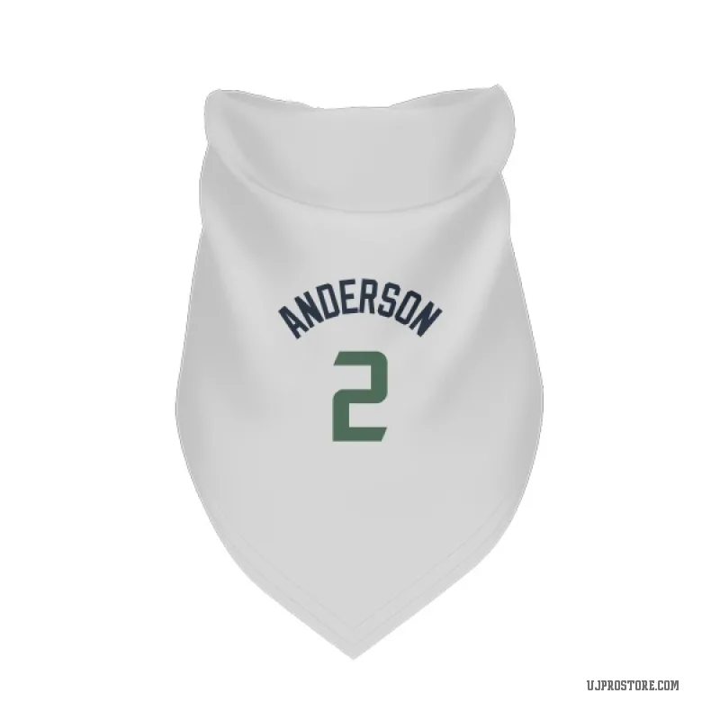 Kyle Anderson  White Utah Jazz  Cat & Dog Pet Bandana