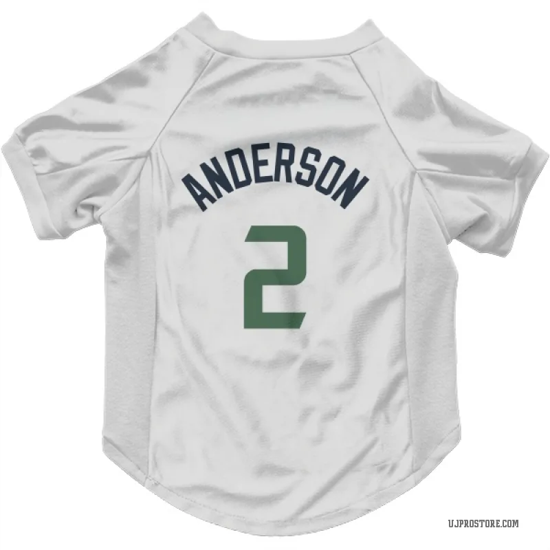 Kyle Anderson  White Utah Jazz  Cat & Dog Pet Jersey