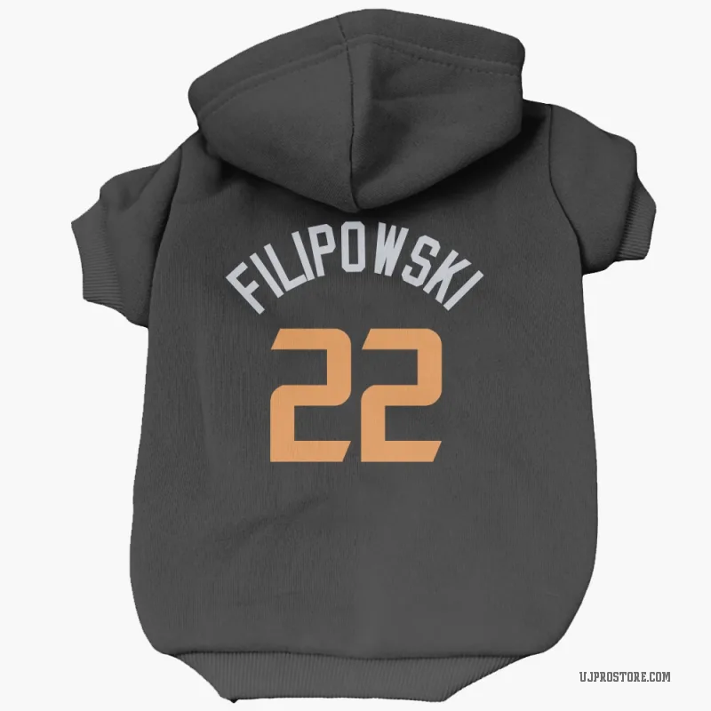 Kyle Filipowski  Black Utah Jazz  Cat & Dog Pet Hoodie