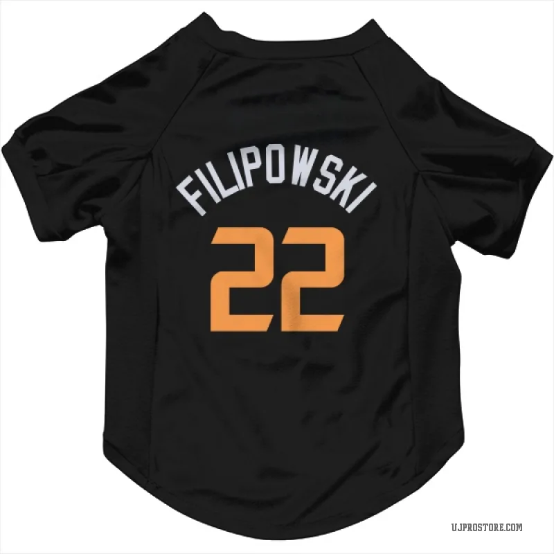 Kyle Filipowski  Black Utah Jazz  Cat & Dog Pet Jersey