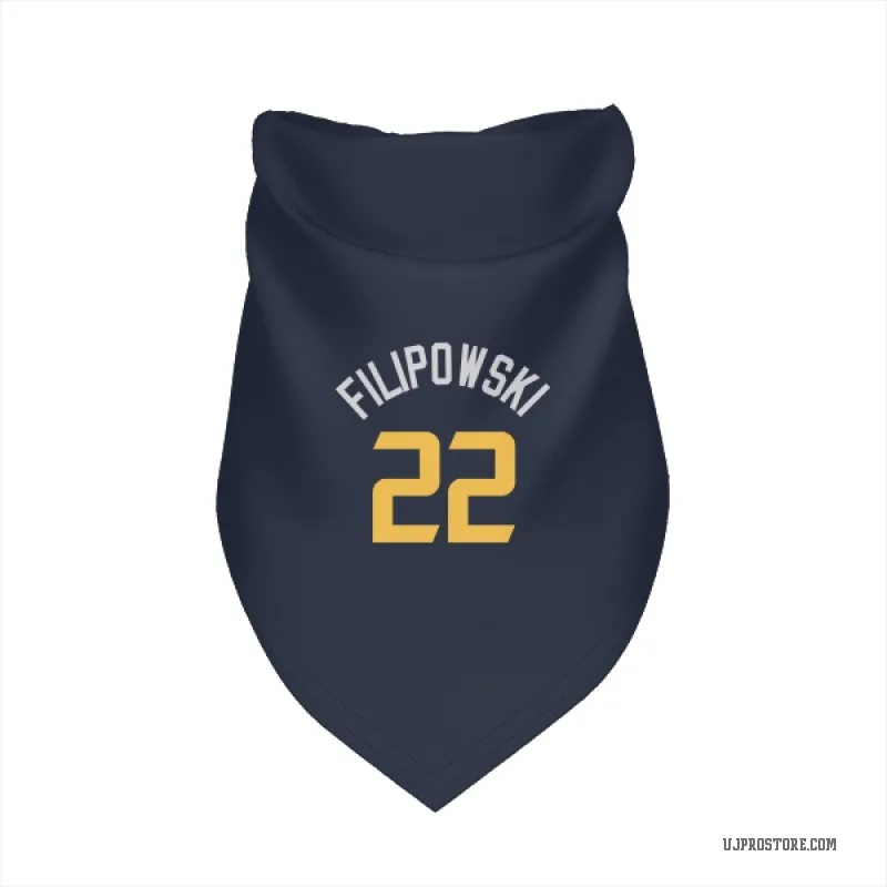 Kyle Filipowski  Navy Utah Jazz  Cat & Dog Pet Bandana