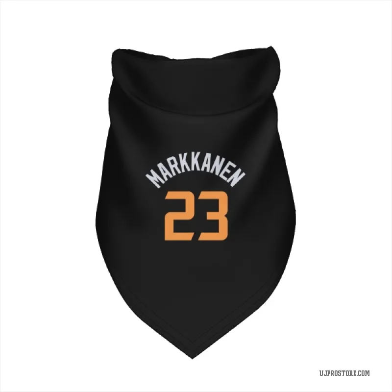 Lauri Markkanen  Black Utah Jazz  Cat & Dog Pet Bandana