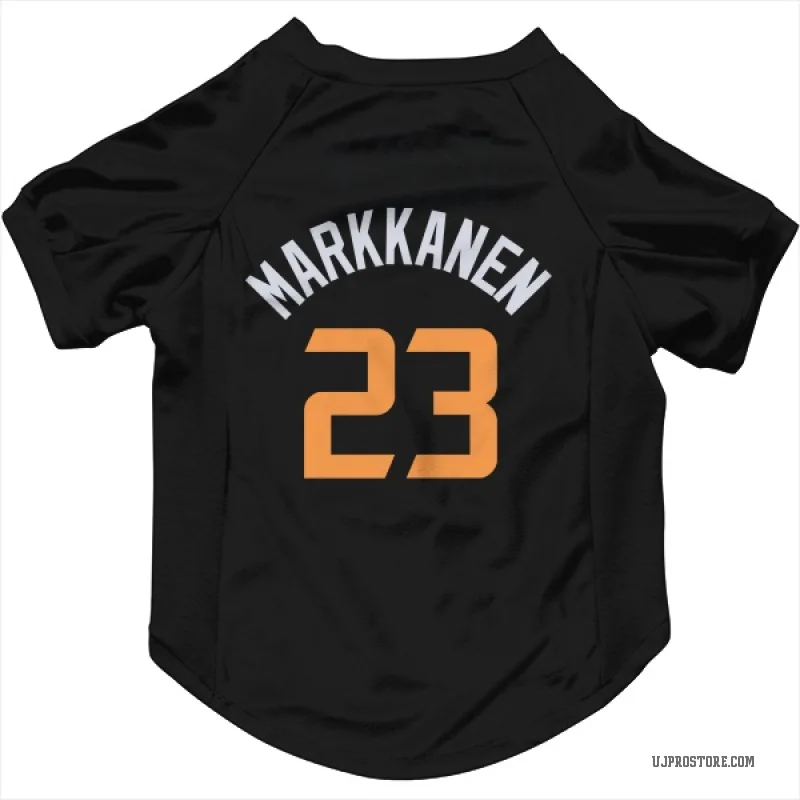 Lauri Markkanen  Black Utah Jazz  Cat & Dog Pet Jersey