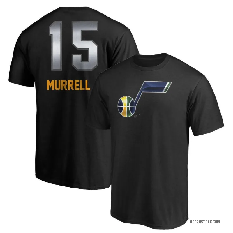 Matthew Murrell Men's Black Utah Jazz Midnight Mascot T-Shirt