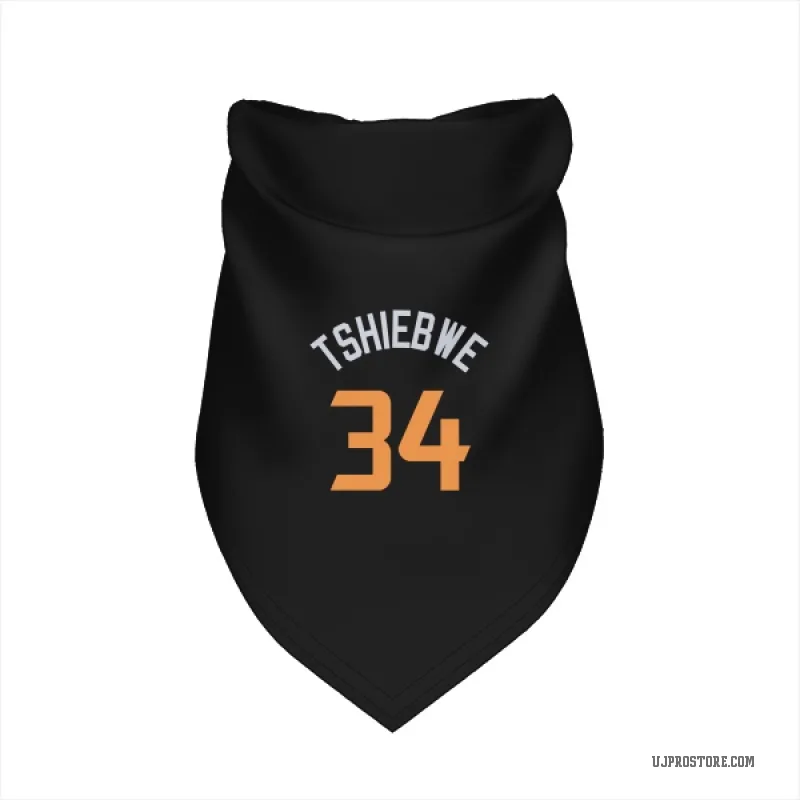 Oscar Tshiebwe  Black Utah Jazz  Cat & Dog Pet Bandana