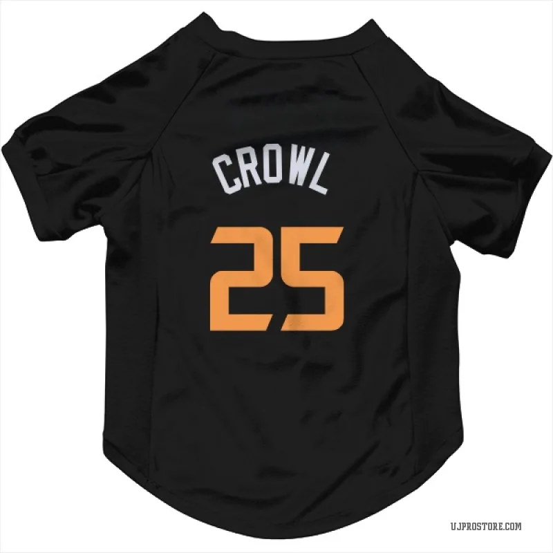 Steve Crowl  Black Utah Jazz  Cat & Dog Pet Jersey