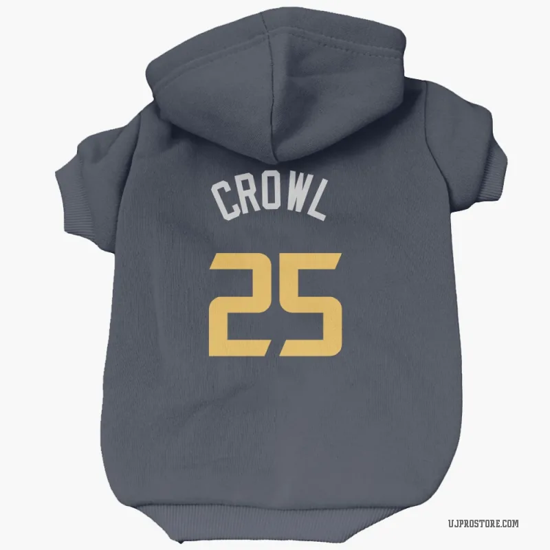 Steve Crowl  Navy Utah Jazz  Cat & Dog Pet Hoodie
